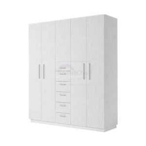 Celeste 5-Door Wardrobe