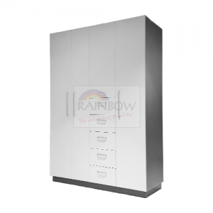 4 Door Dusk Grey Wardrobe