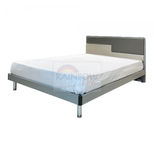 Grey PU Queen Bed